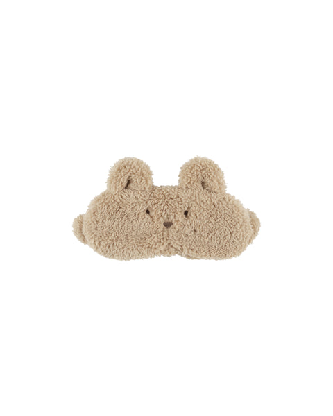 Rylee & Cru Gold Teddy Bear Sleep Mask