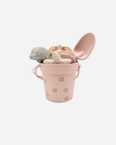 Rylee & Cru Pink Shells Beach Toys