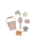 Rylee & Cru Pink Starfish Beach Toy Set