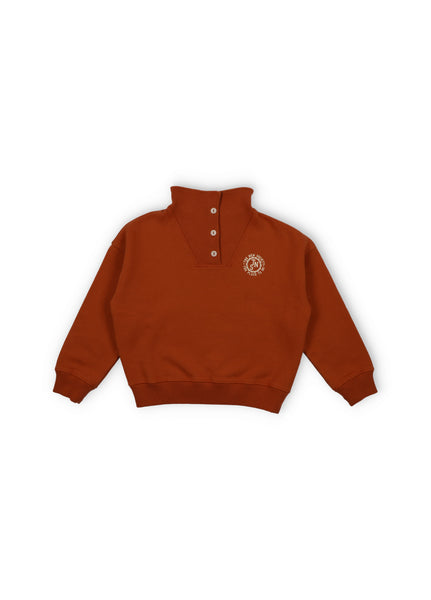 The New Society Toasted Caramel Reine Sweater