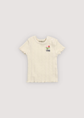 The New Society Baby Ecru Romero Tee + Legging Set