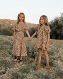 Rylee & Cru Gold Gardens Joelle Skirt