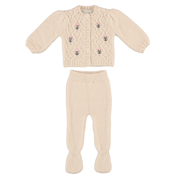 Bebe Organic Rosine Shell Pink Baby Set