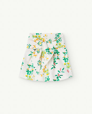 TAO White Flower Swan Skirt