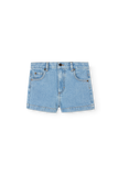 TAO Soft Blue Denim Pig Shorts