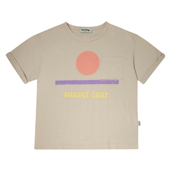 Tocoto Vintage Brown Sunset Tour T-shirt