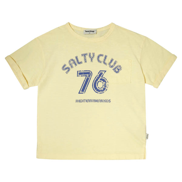 Tocoto Vintage Yellow Salty Club T-shirt