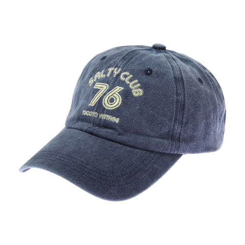 Tocoto Vintage Navy Salty Club 76 Baseball Cap