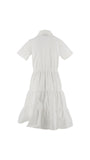 Ermanno Scervino White Lace Shirt Dress