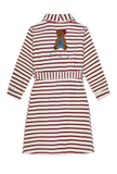 Crew Kids Lounge Maroon Teddy Lounge Robe