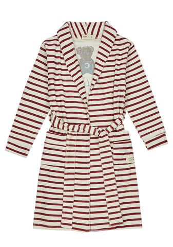 Crew Kids Lounge Maroon Teddy Lounge Robe