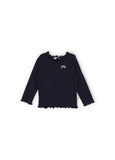 The New Society Baby Midnight Navy Singapore Tee + Legging Set