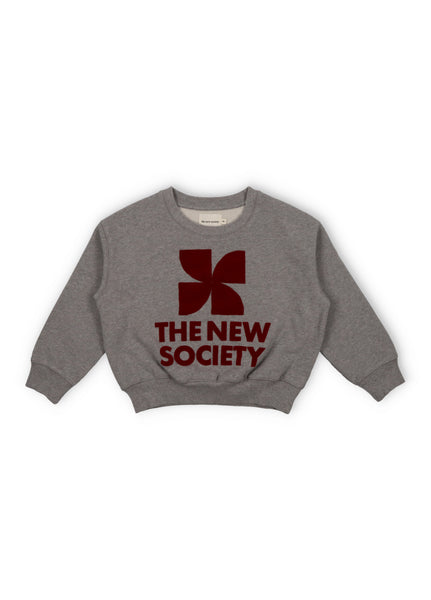 The New Society Mist Melange Space Sweater