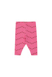 Tinycottons Dark Pink Zigzag Body + Pant Set