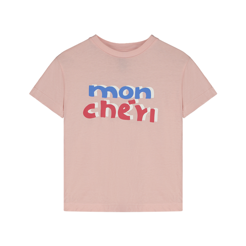 Bonmot Tan Rose Mon Cheri T-shirt