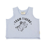 Piupiuchick Blue Tiger Sleeveless T-Shirt