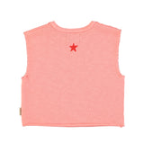 Piupiuchick Pink Camp Tapawingo Sleeveless T-shirt