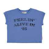 Piupiuchick Blue Feelin' Alive T-Shirt