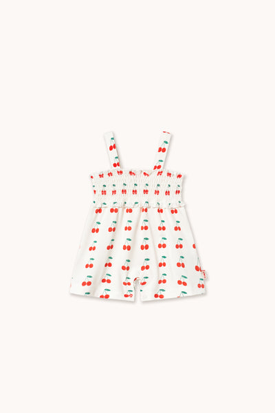 Tinycottons Baby Off White Cherrie One-Piece