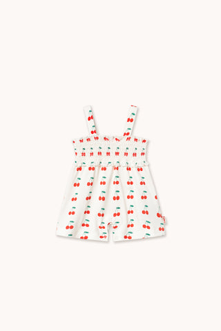 Tinycottons Baby Off White Cherrie One-Piece