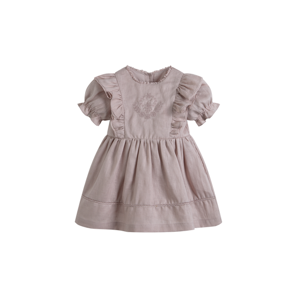 C'era Una Volta Pastel Pink Teresa Baby Dress