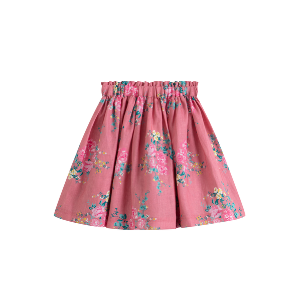 C'era Una Volta Pink Flowers July Skirt