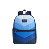 State Kane Kids Blue Chevron Puffer Large Knapsack