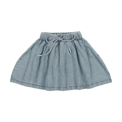 Lil Legs Stonewash Denim Circle Skirt
