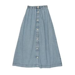 【BAON】Linjob point washed denim long skirt BAON】Linjob point washed denim long skirt (BAON/スカート