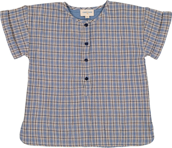 Louise Louise Saul Crepe Tartan Shirt