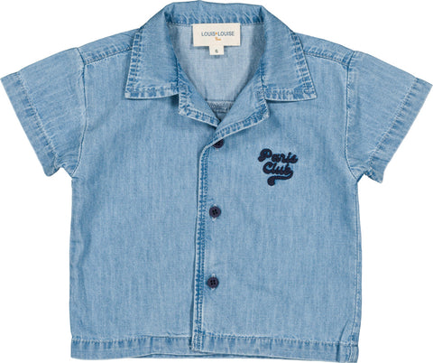 Louis Louise Light Blue Chambray Magnum Shirt