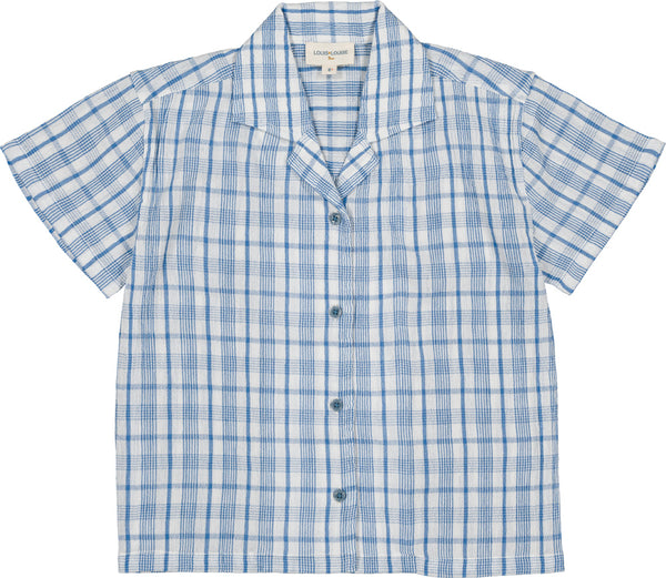 Louis Louise Blue Check Magnum Shirt