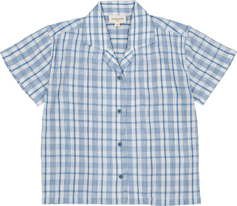 graph paper dress shirt Oxford L/S Oversized Band Collar Shirt Graphpaper