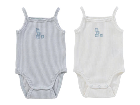 Kipp Baby Blue Baby Blocks Onesie Set