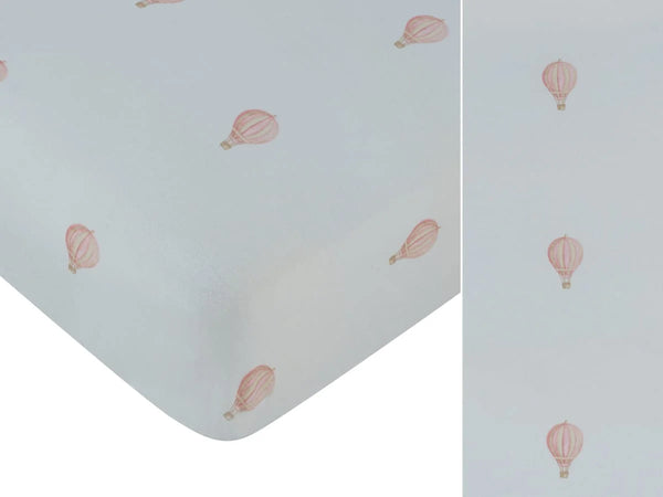 Kipp Baby Pink Ciel Enfant Fitted Bassinet Sheets