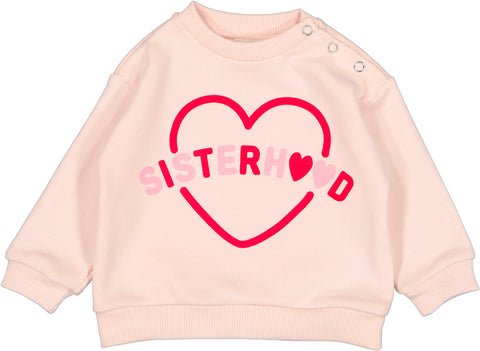 Louis Louise Baby Pink Sisterhood Jimmy Sweatshirt