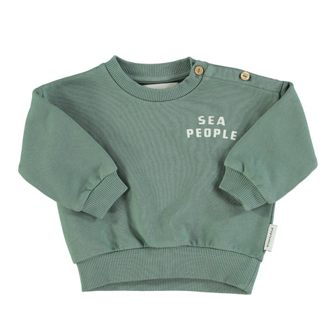 Piupiuchick Baby Green Sea People Sweatshirt