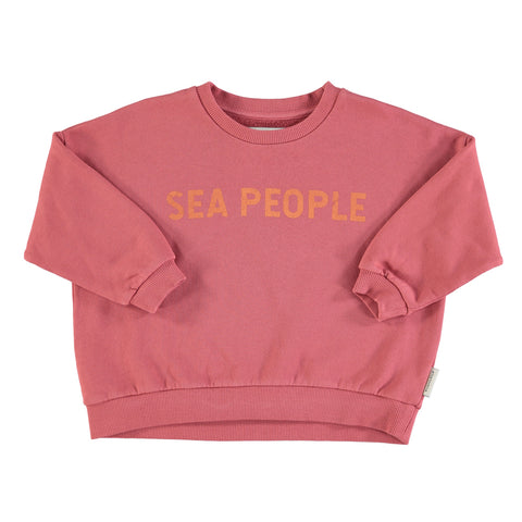 Piupiuchick Pink Sea People Sweatshirt