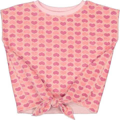 Louise Louise Madonna Sponge Heart T-Shirt & Shorts Set