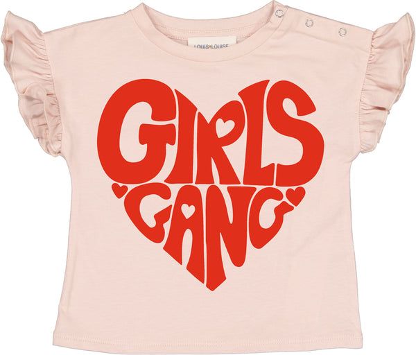 Louis Louise Baby Pink Girls Gang Nao T-shirt