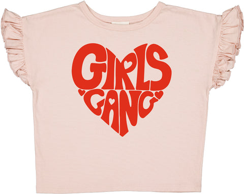 Louis Louise Pink Girls Gang Naomie T-shirt
