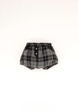 Popelin Grey Check Woolen Culotte