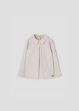 Popelin Sand Pleated Blouse
