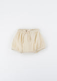 Popelin Baby Off White Shirt + Culotte Set
