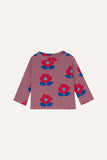 The Campamento Purple Flower All Over T-shirt + Legging Set