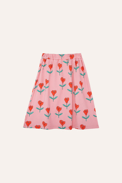 The Campamento Pink Tulips Long Skirt