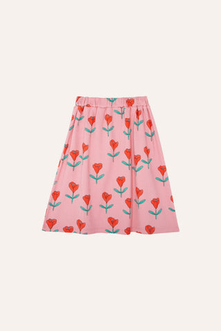 The Campamento Pink Tulips Long Skirt