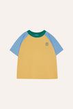 The Campamento Yellow Color Block Kids T-Shirt