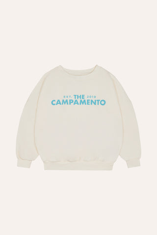 The Campamento White Logo Sweatshirt