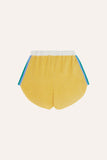 The Campamento Yellow Colorblock Shorts